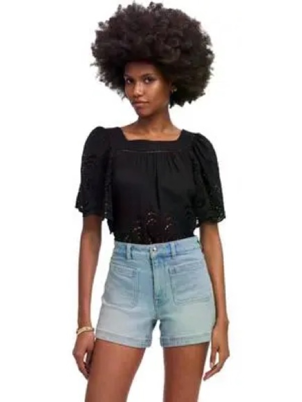 Madewell Emmett Shorts with PatchPockets in Kara Wash 30